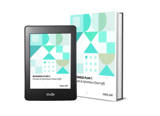 Carpet & Upholstery Cleaning Business Plan - Begawan's Veranda Publishing