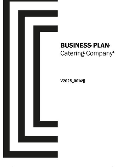 Catering Company Business Plan - Begawan's Veranda Publishing